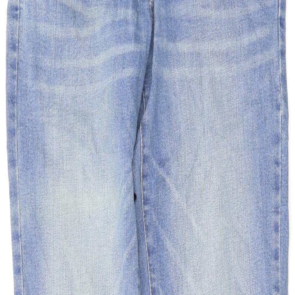 Blue Motion Womens Blue   Straight Jeans Size 8 L31 in