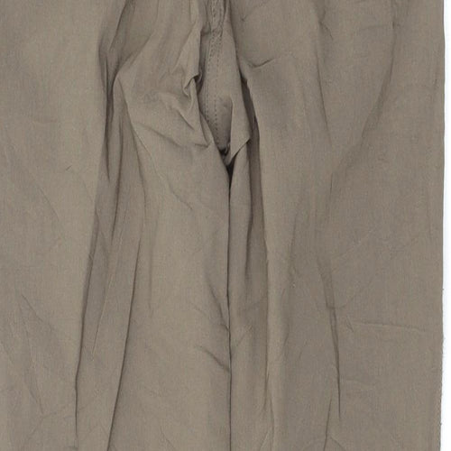 Mingel Womens Brown   Trousers  Size 10 L26 in