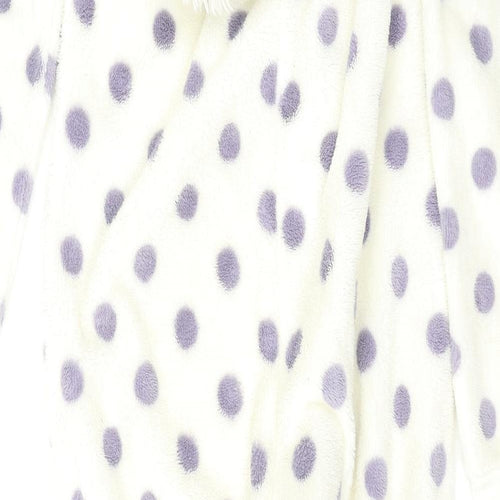 Dorothy Perkins Womens White Polka Dot  Top One Piece Size M