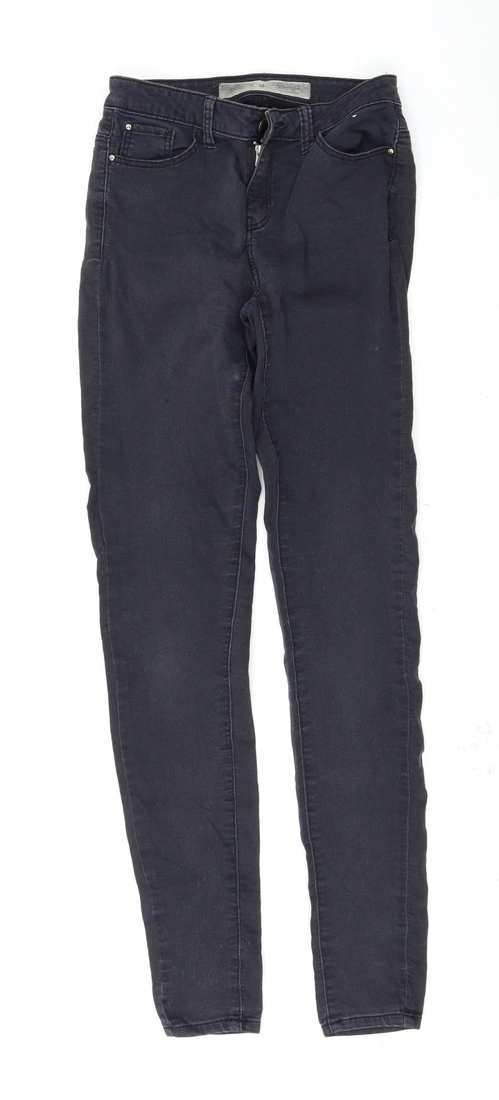 Denim & Co. Womens Black   Skinny Jeans Size 8 L31 in