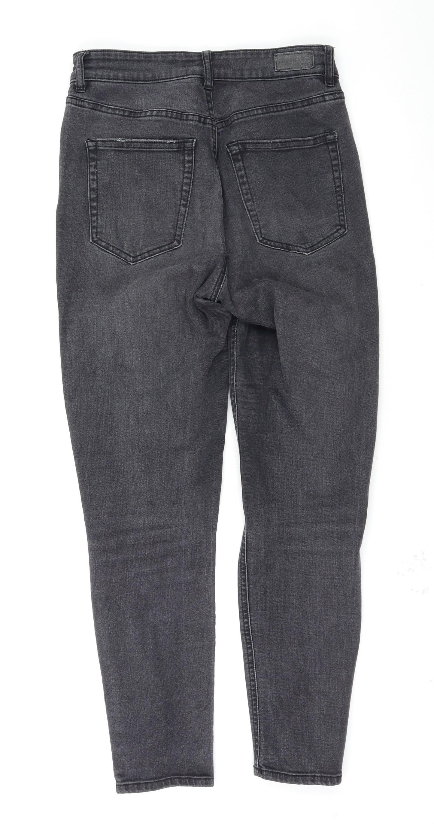 Pull&Bear Womens Black   Skinny Jeans Size 10 L26 in