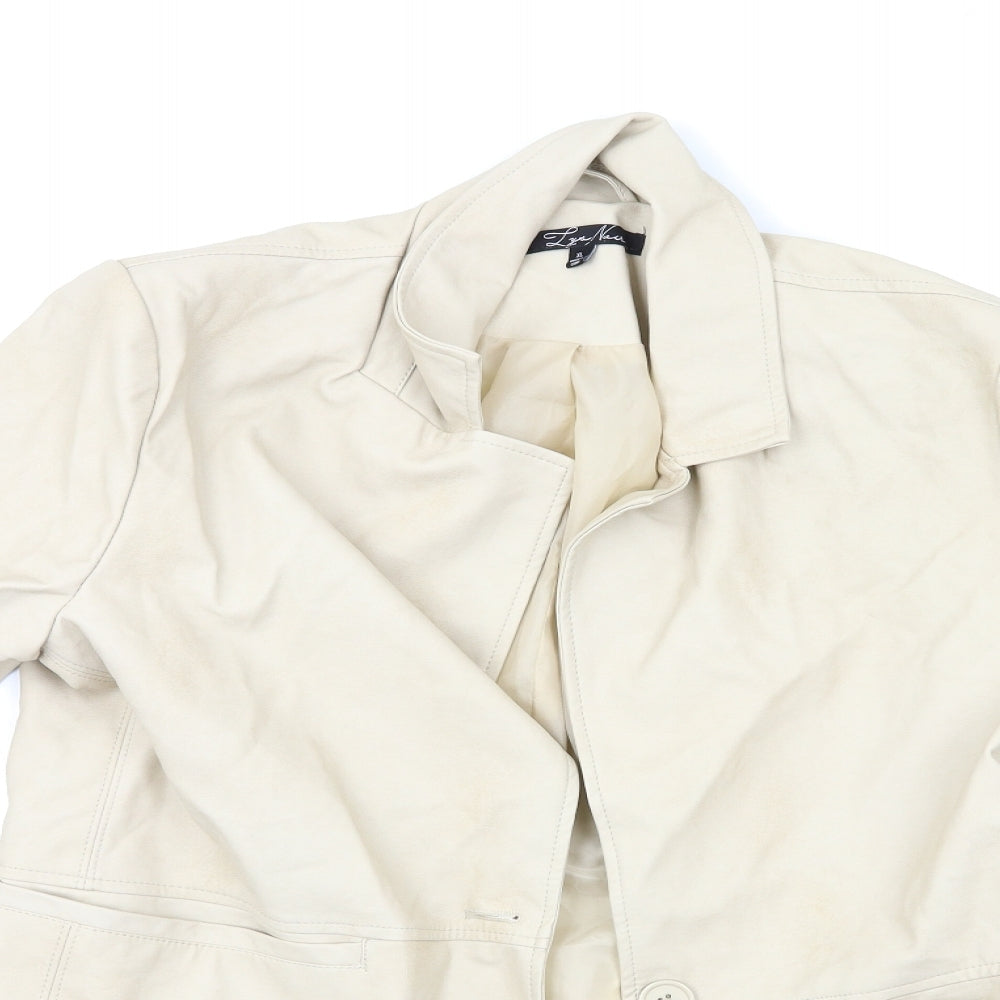 Preworn Womens Beige   Jacket  Size XL