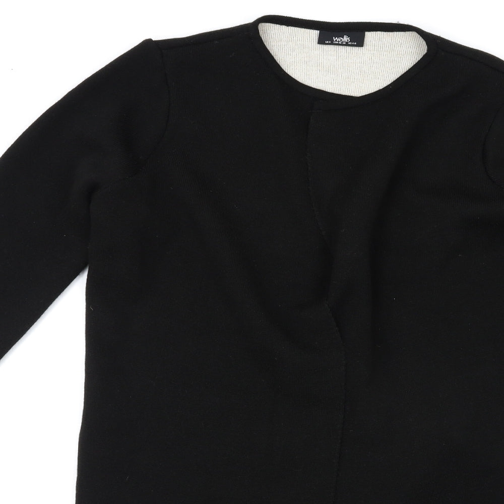 Wallis Womens Black   Cardigan Jumper Size S