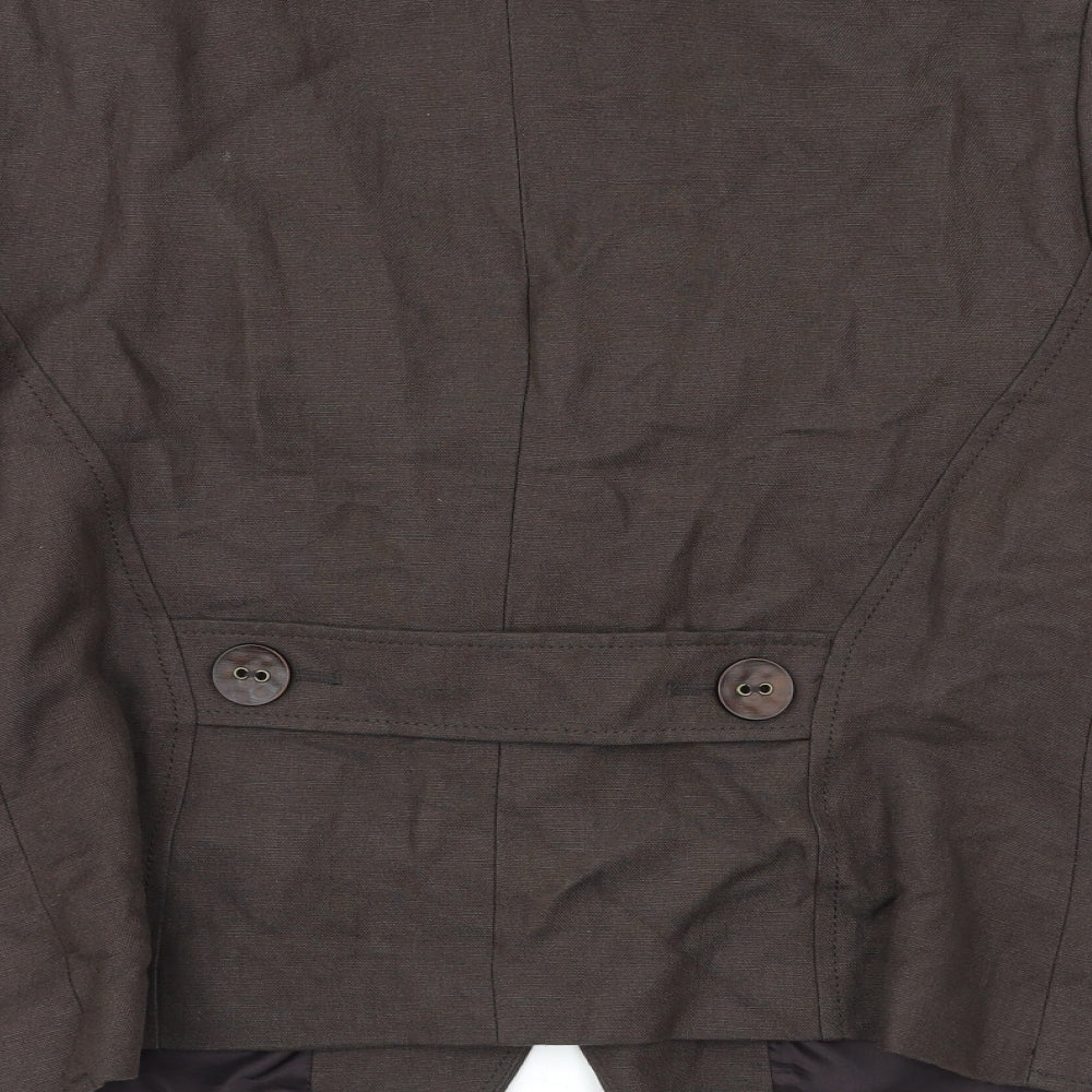 Wallis Womens Brown   Jacket  Size 14