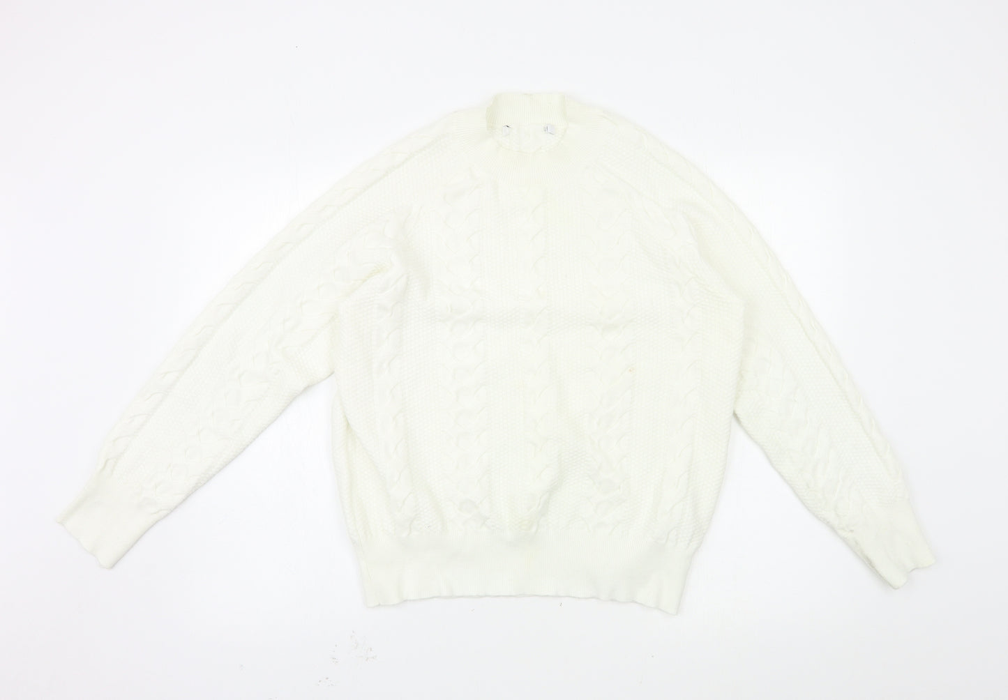 Very Womens White   Pullover Jumper Size 14