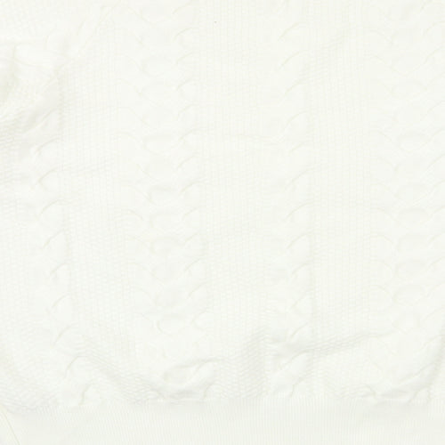 Very Womens White   Pullover Jumper Size 14