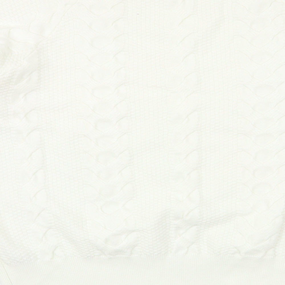Very Womens White   Pullover Jumper Size 14