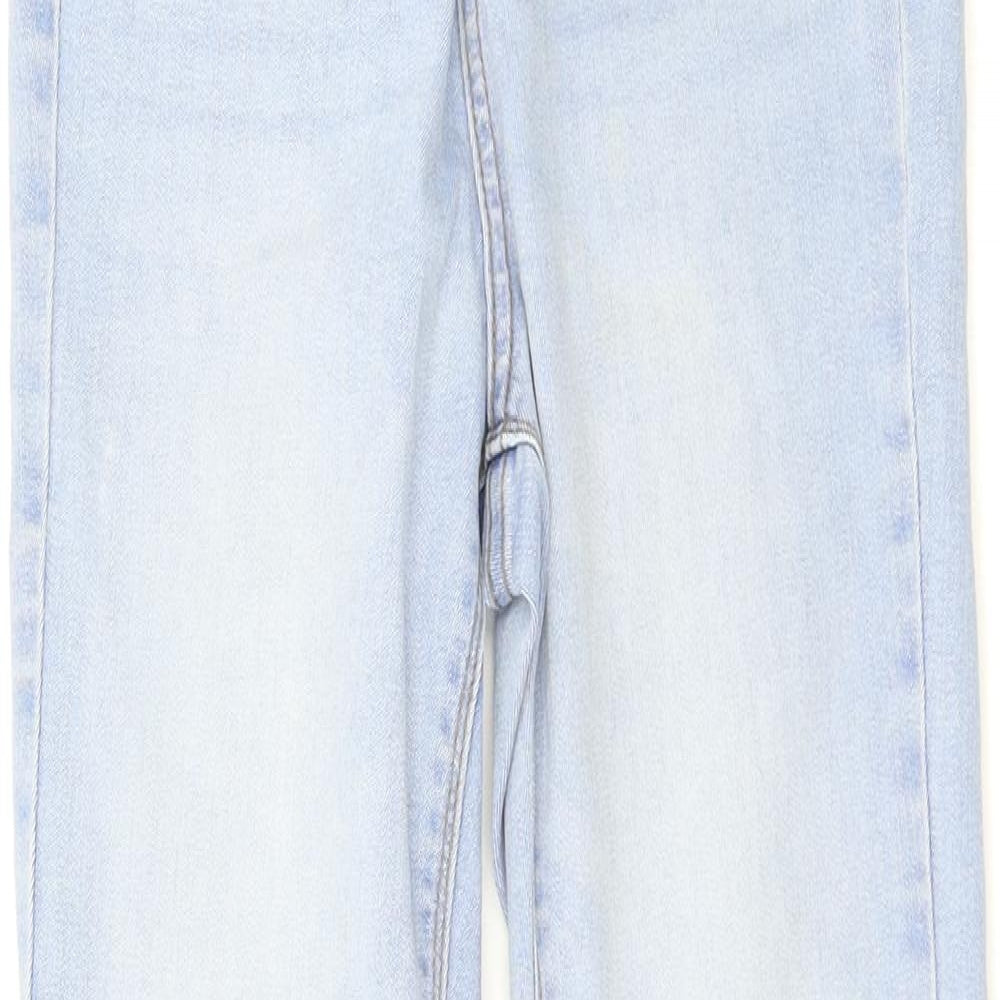 Denim & Co. Womens Blue   Skinny Jeans Size 10 L28 in