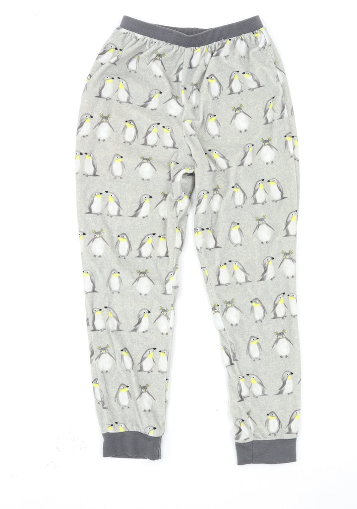 TU Girls Grey Solid  Capri Pyjama Pants Size 8-9 Years