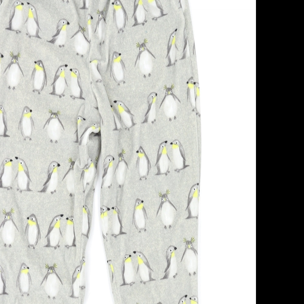 TU Girls Grey Solid  Capri Pyjama Pants Size 8-9 Years