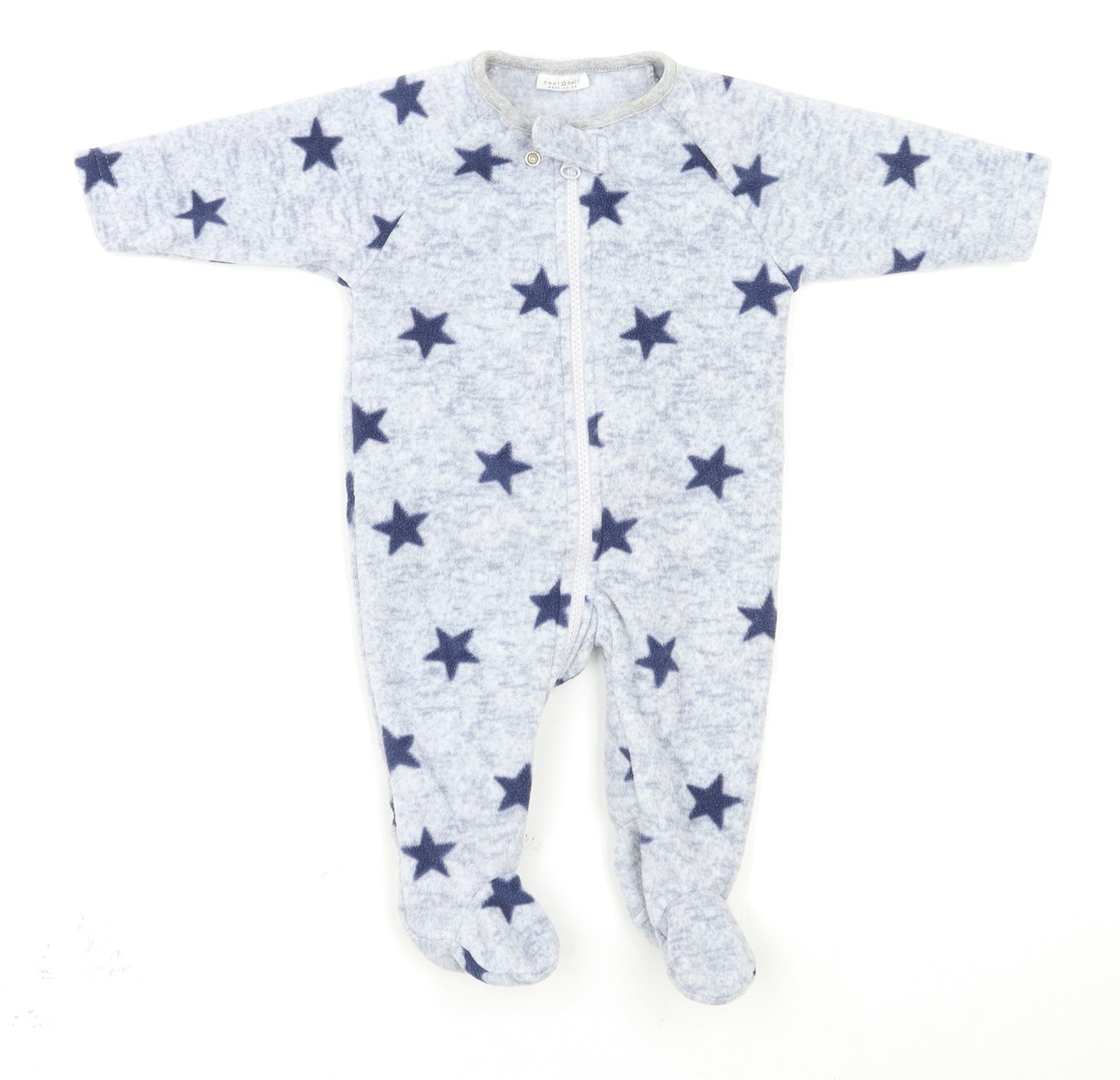NEXT Baby Grey   Babygrow One-Piece Size 0-3 Months