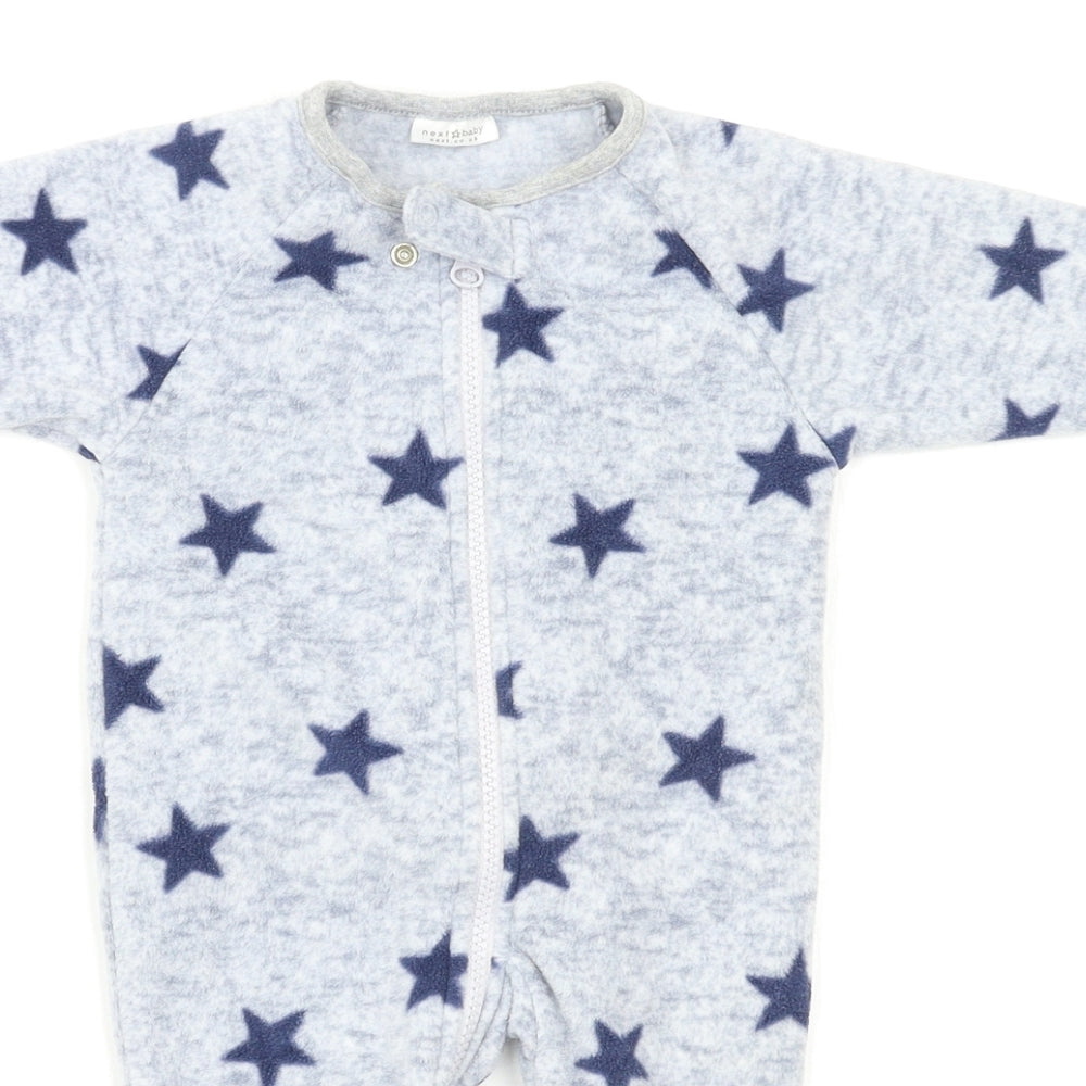 NEXT Baby Grey   Babygrow One-Piece Size 0-3 Months