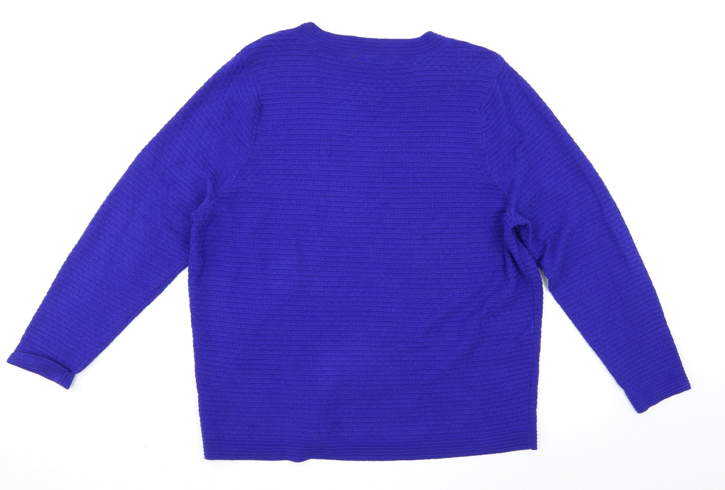 Marks and Spencer Womens Blue   Pullover Jumper Size 22