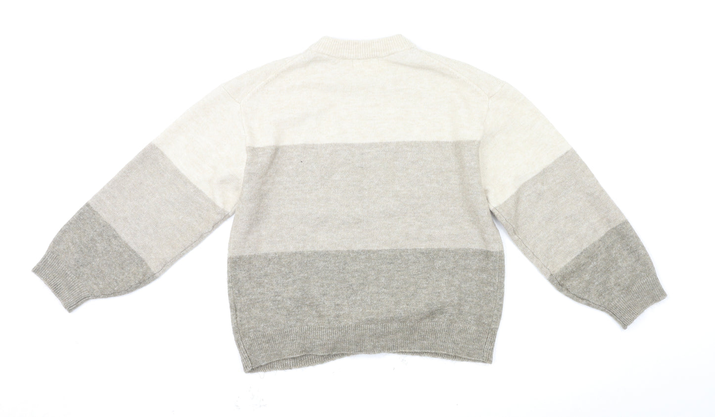 H&M Womens Beige   Pullover Jumper Size XS