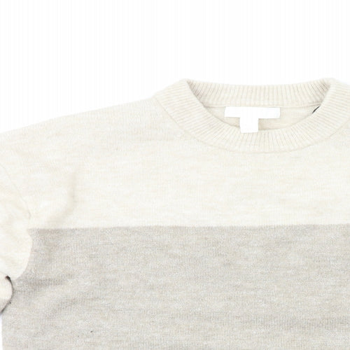 H&M Womens Beige   Pullover Jumper Size XS