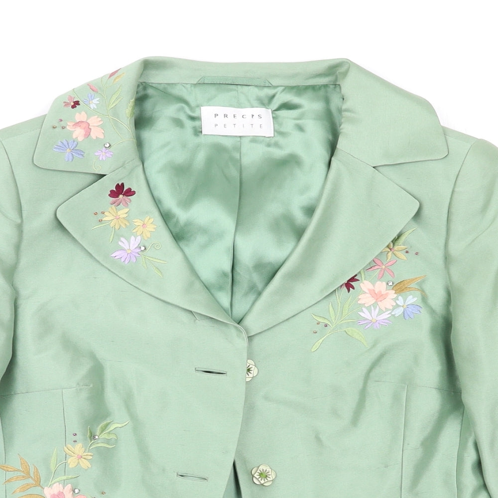 Precis Womens Green   Jacket  Size 12