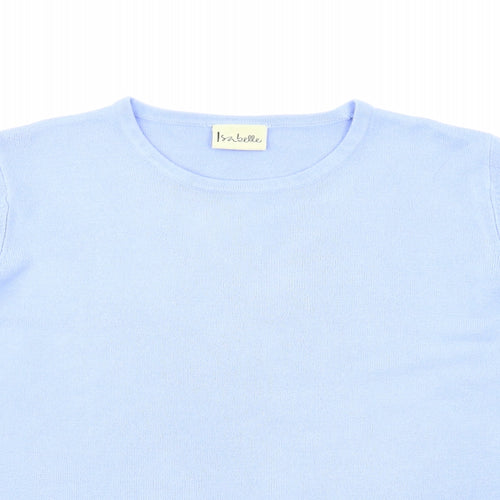Isabelle Womens Blue   Pullover Jumper Size 14