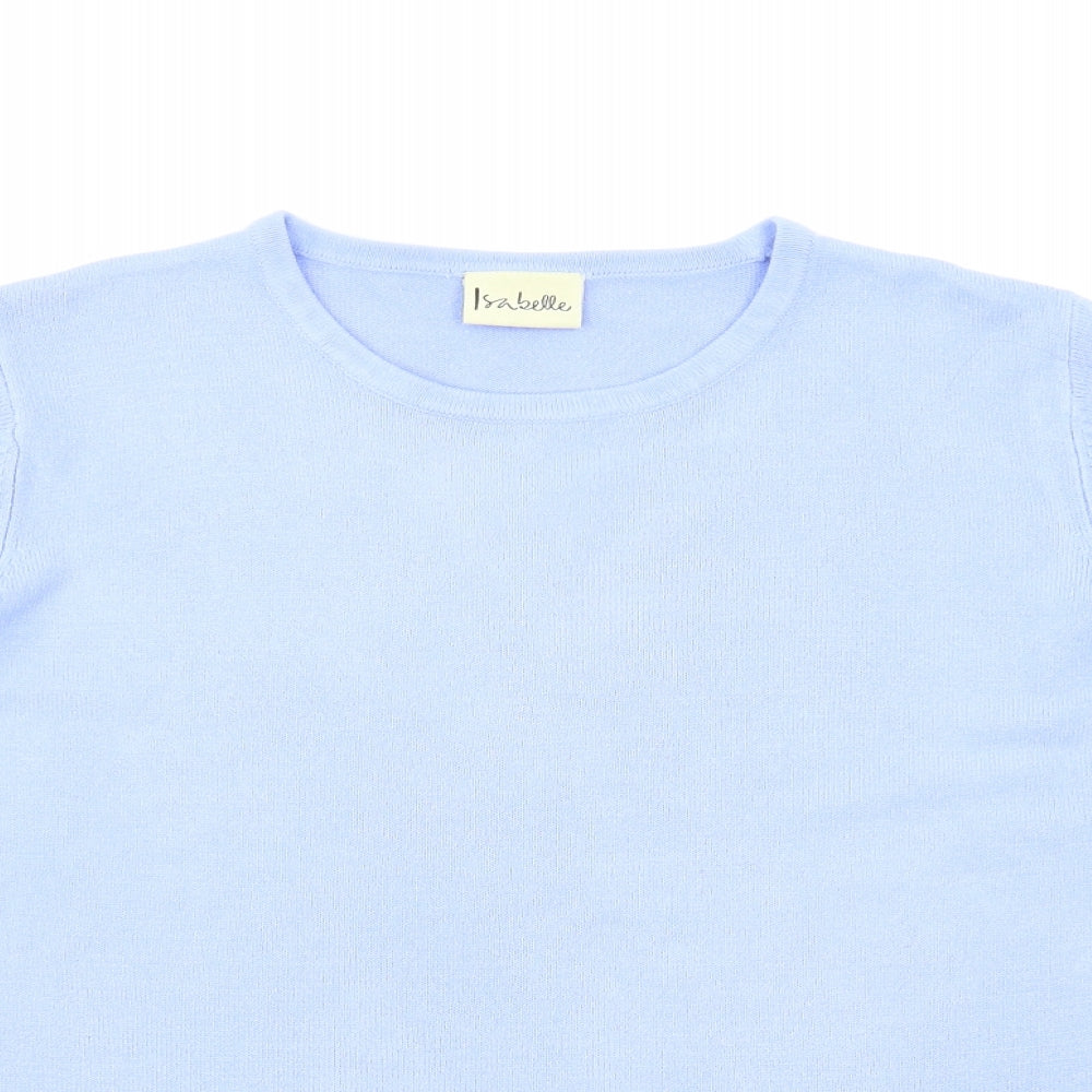 Isabelle Womens Blue   Pullover Jumper Size 14