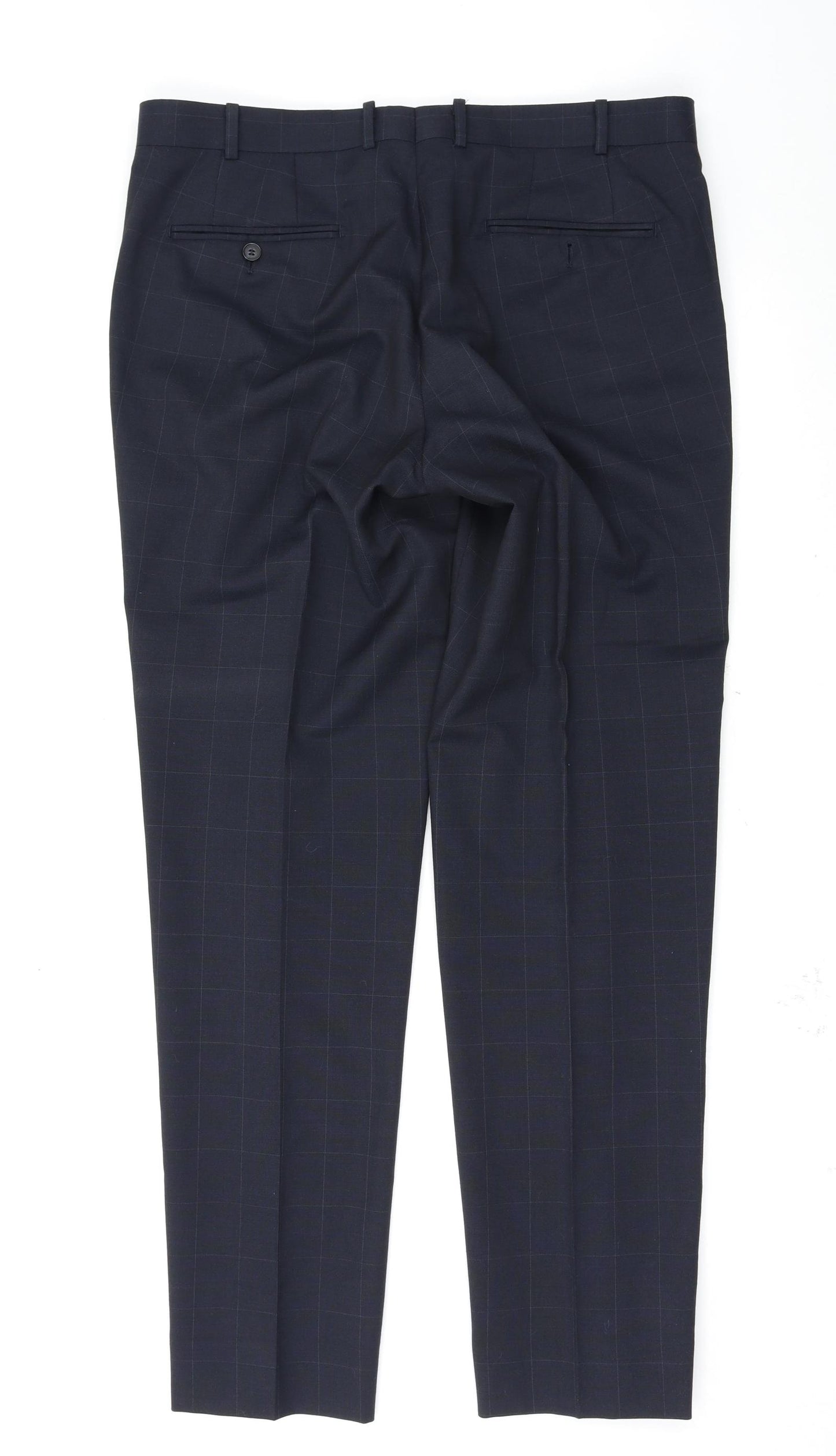 Cambridge Mens Black   Trousers  Size 37 L32 in