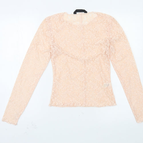 mrp Womens Pink   Basic Blouse Size 8