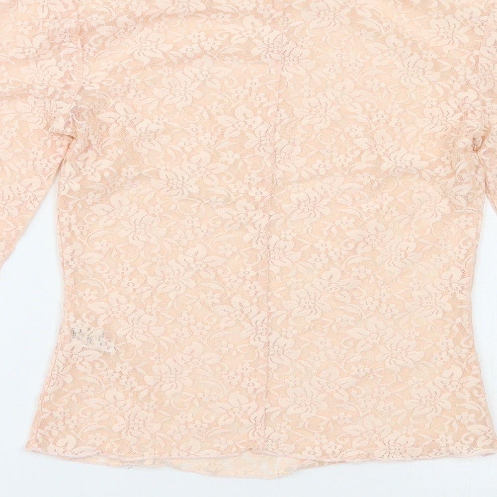 mrp Womens Pink   Basic Blouse Size 8