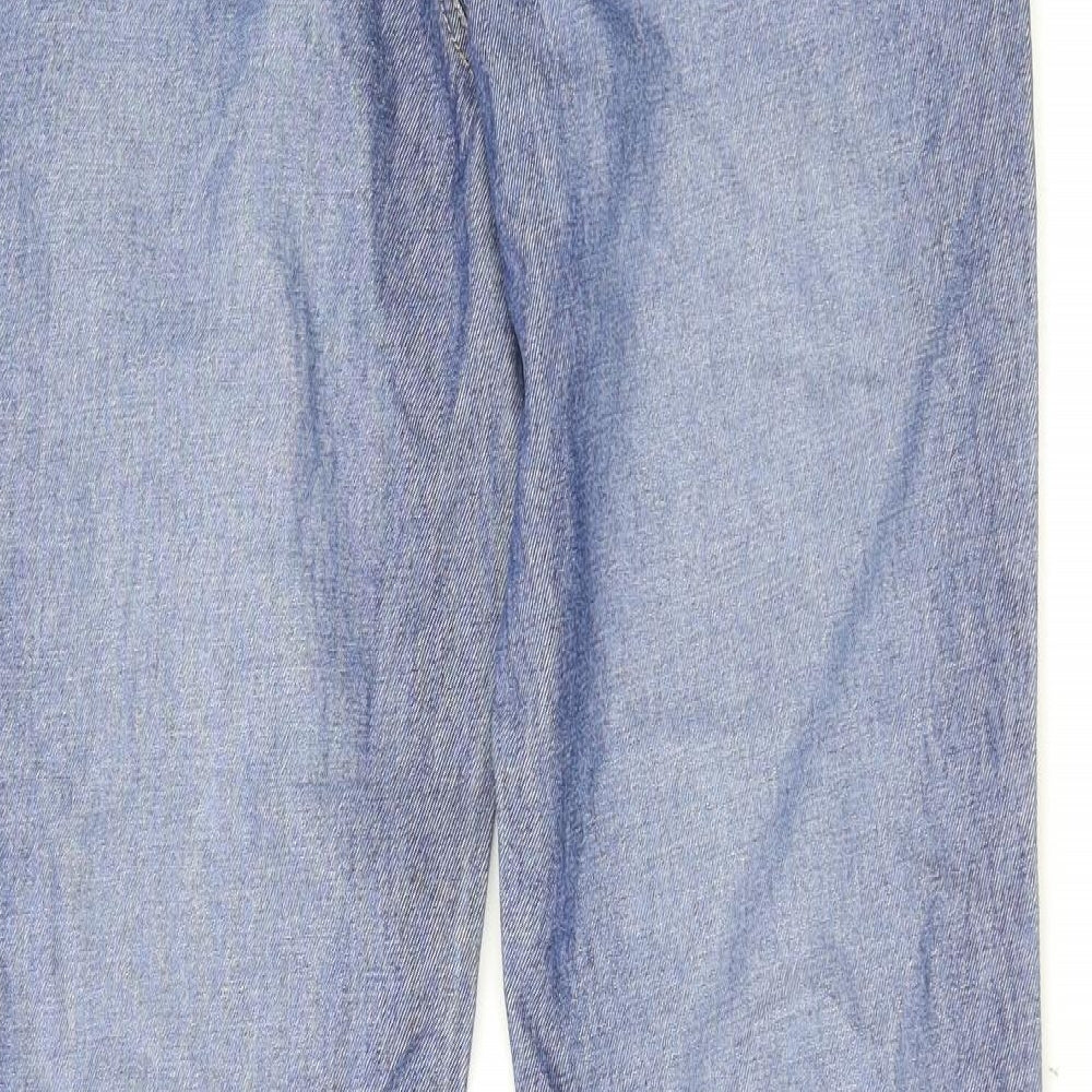 Western Trading Womens Blue   Flared Jeans Size 12 L33 in