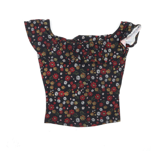 mrp Womens Multicoloured Floral  Basic Blouse Size 6