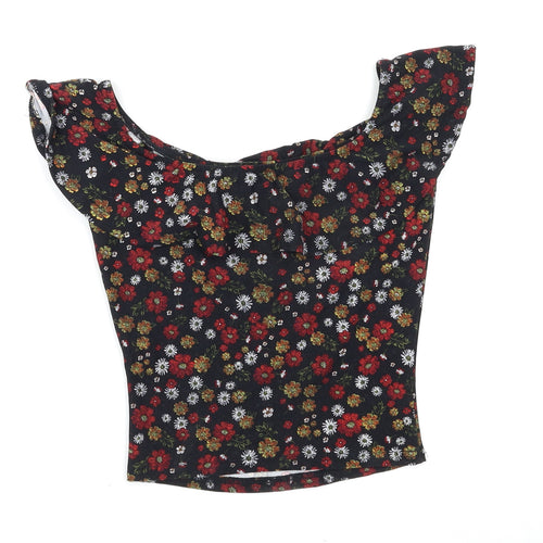 mrp Womens Multicoloured Floral  Basic Blouse Size 6