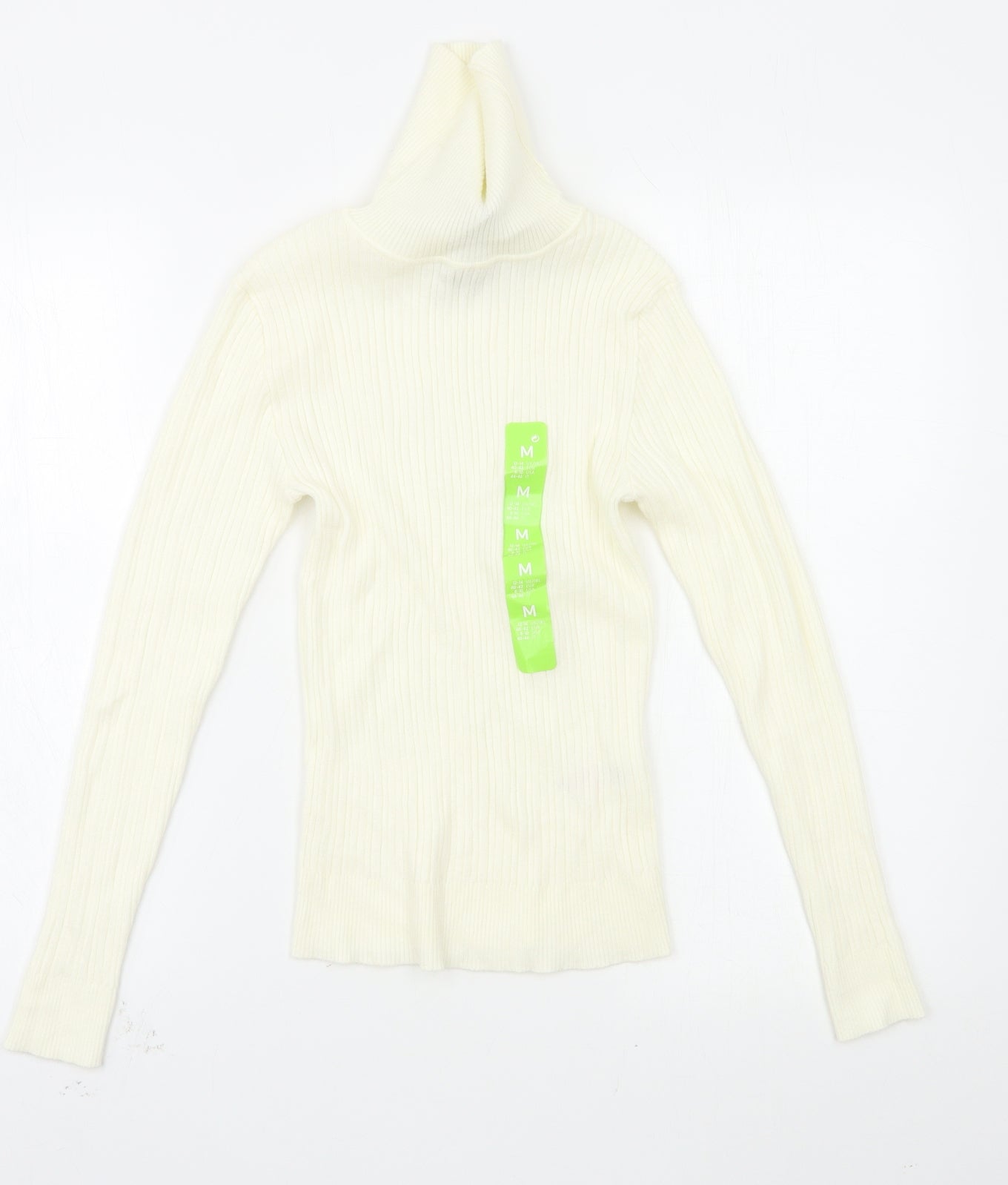 Primark Womens White   Pullover Jumper Size M