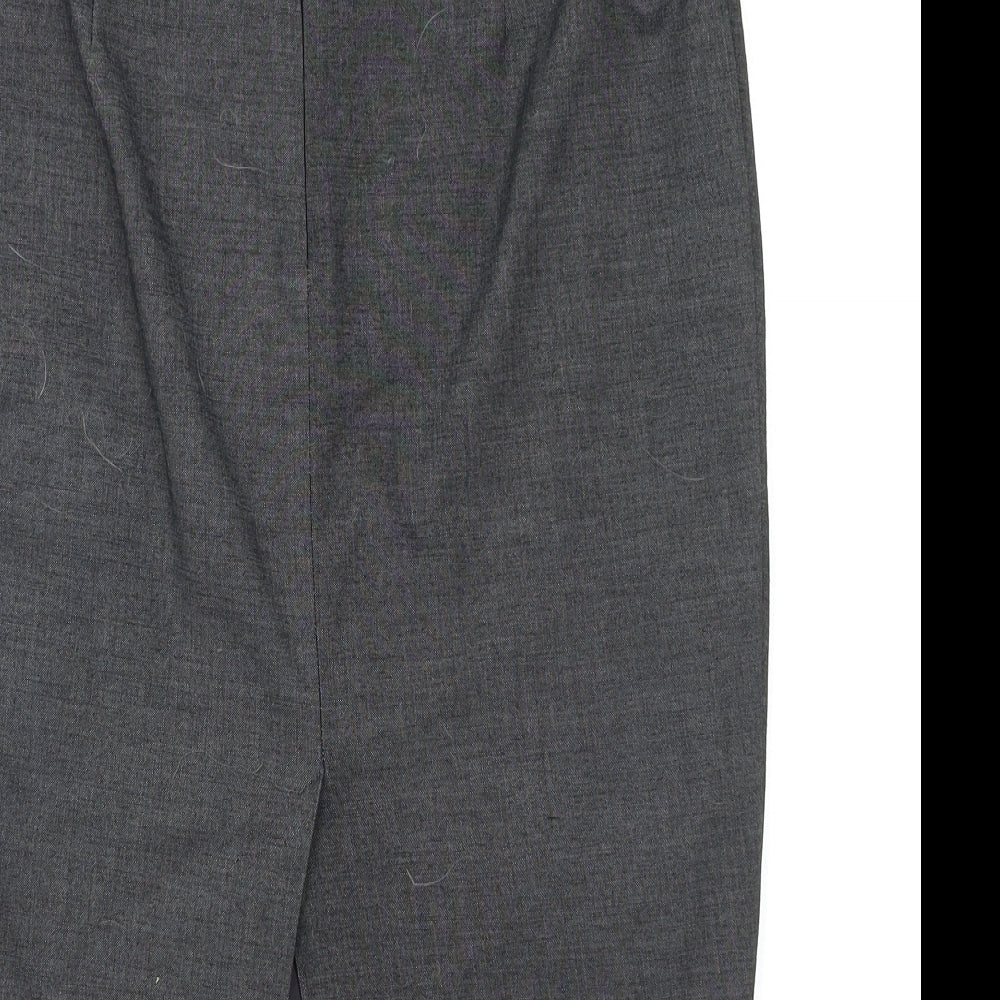 F&F Womens Grey   Straight & Pencil Skirt Size 10
