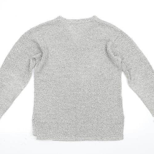 Classic Essentials Womens Grey   Pullover Jumper Size 12
