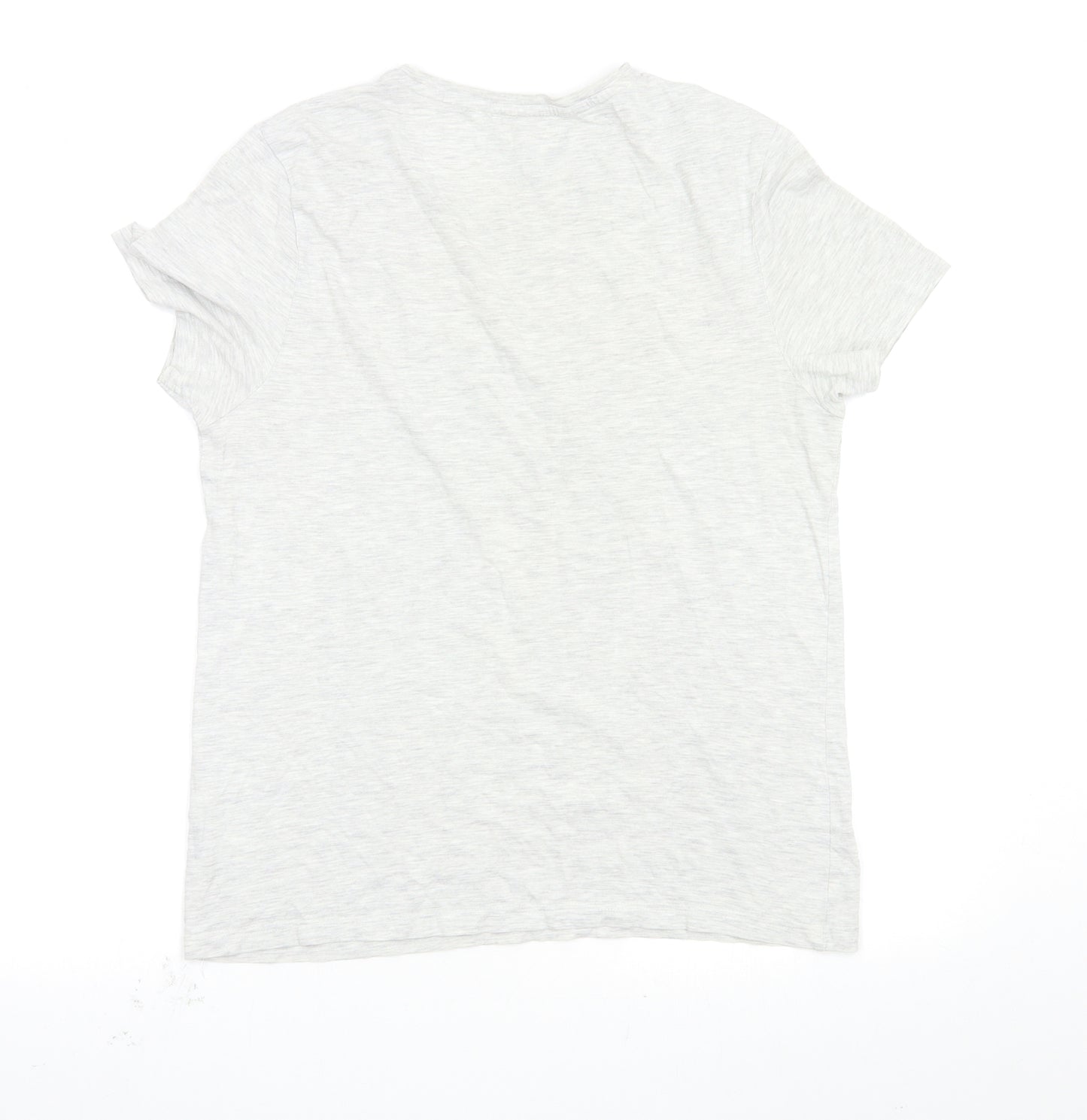 Burton Mens Grey    T-Shirt Size M