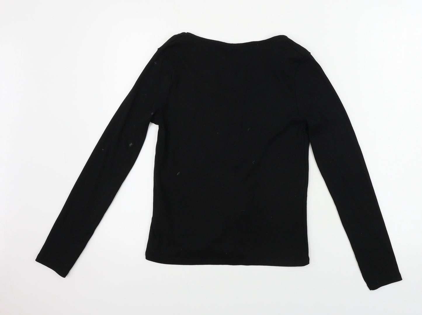 New Look  Womens Black   Basic T-Shirt Size 10