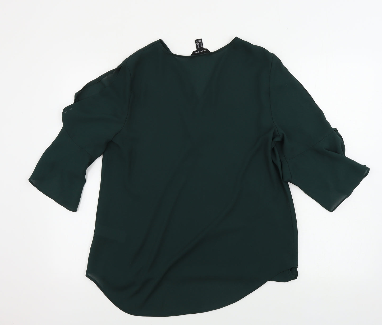 New Look  Womens Green   Basic Blouse Size 12