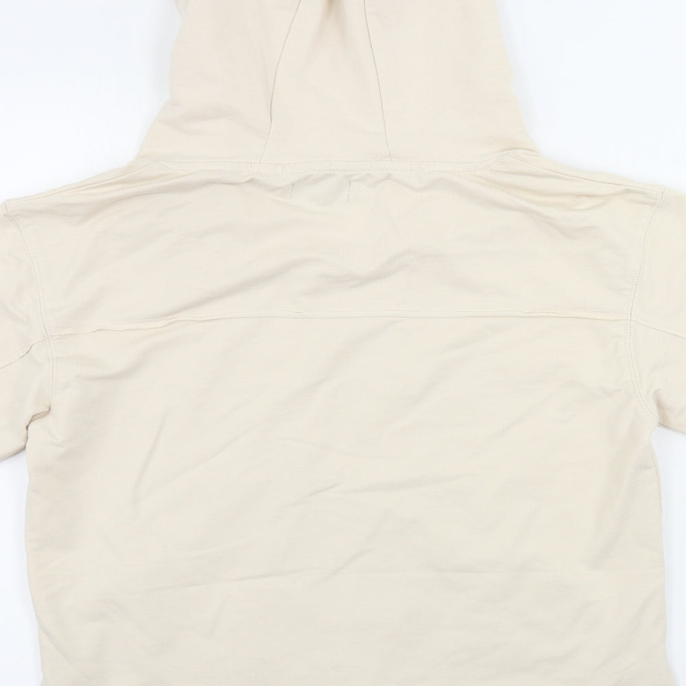 yfl  Womens Beige   Pullover Hoodie Size S