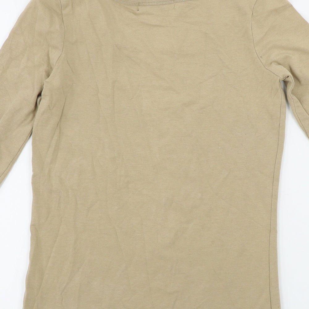 Cubus Womens Beige   Basic T-Shirt Size XS