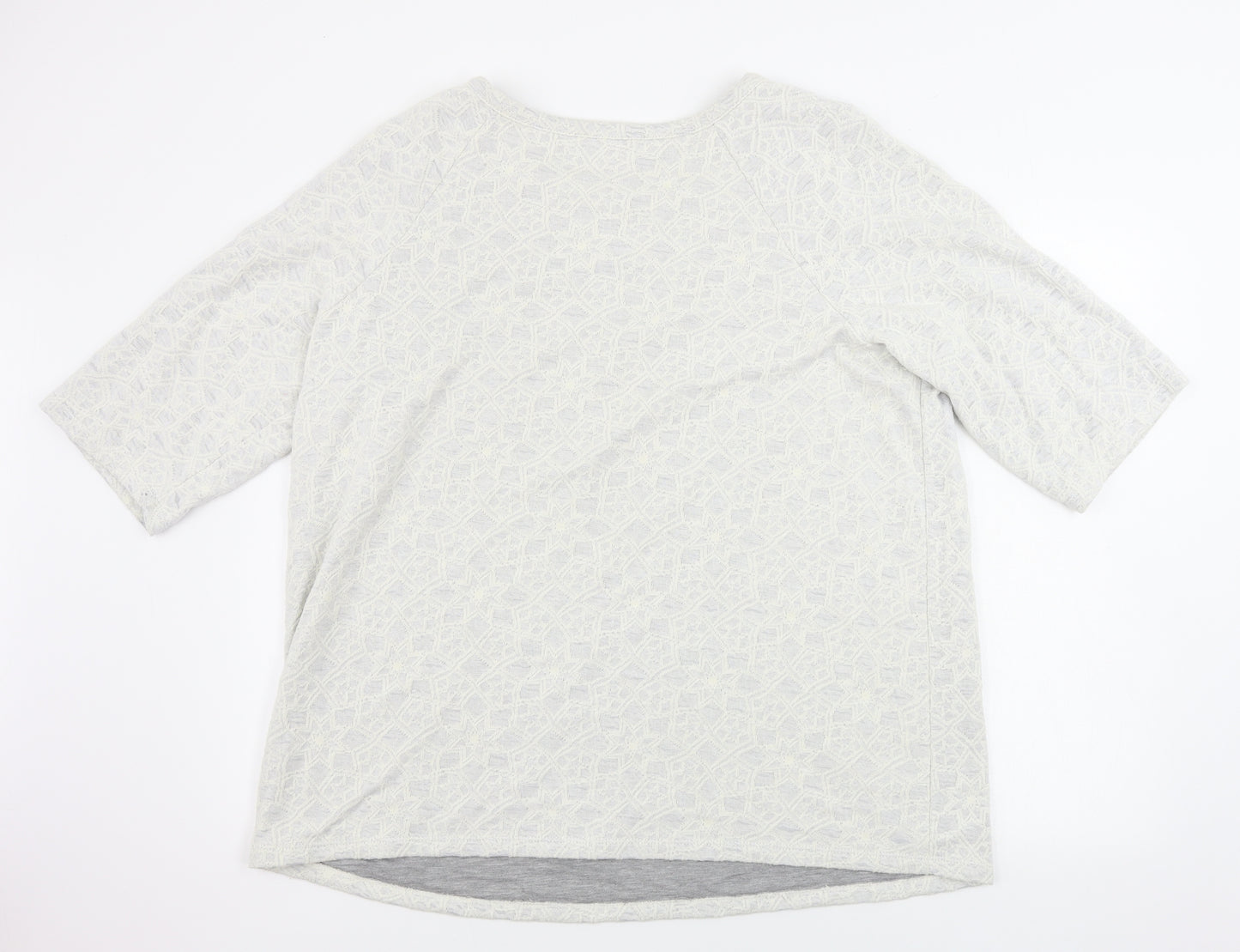 George  Womens White   Pullover Jumper Size 22