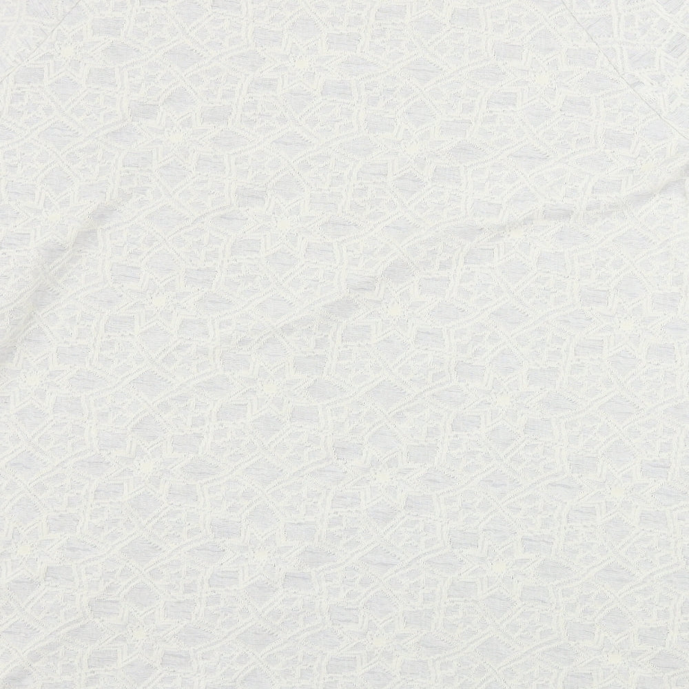 George  Womens White   Pullover Jumper Size 22