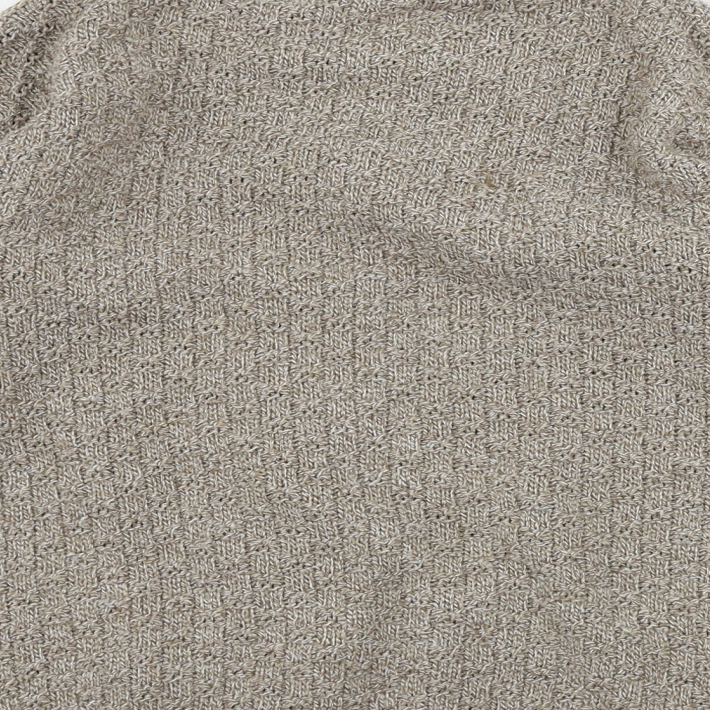 pink  Womens Brown   Cardigan Jumper Size M