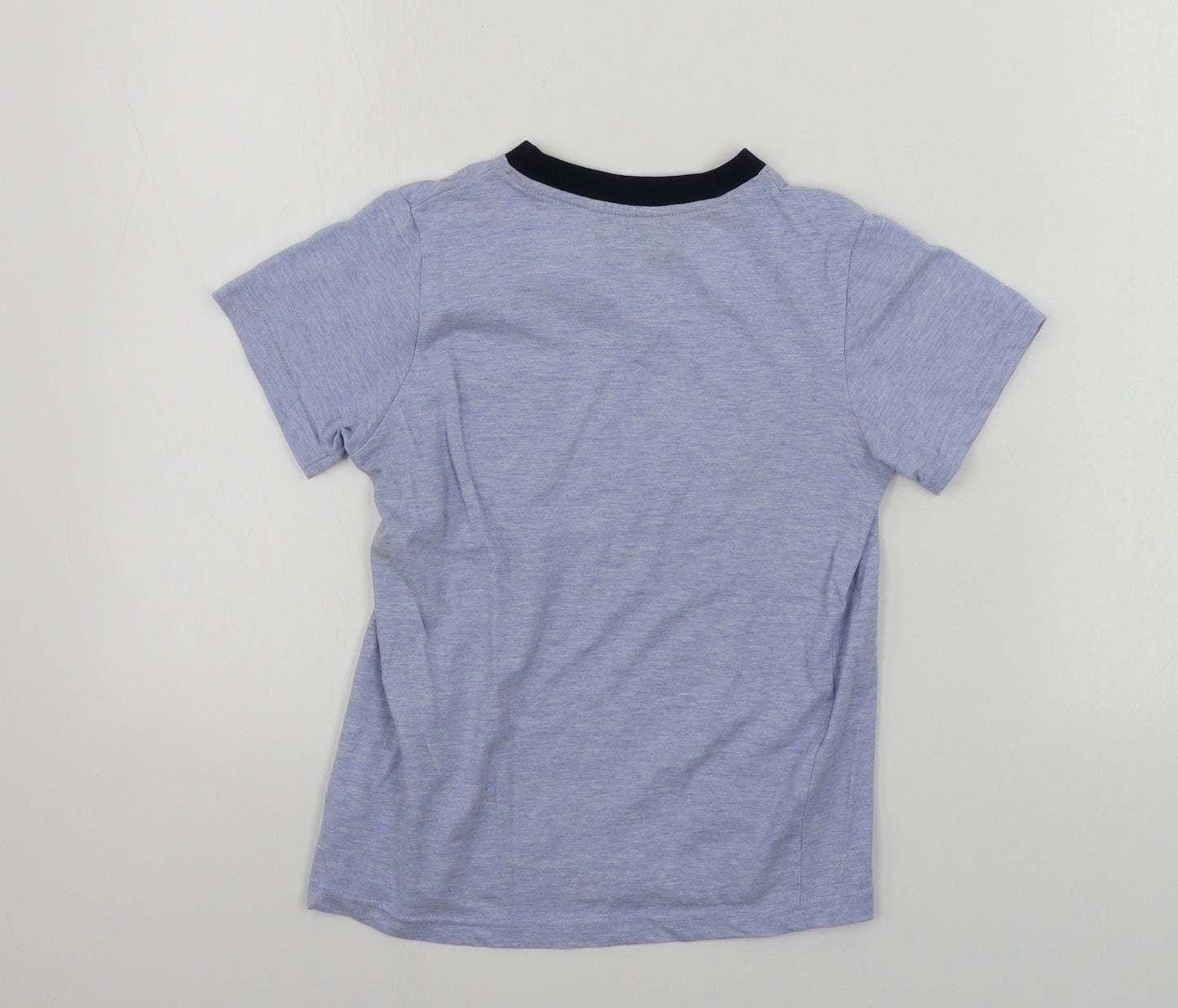 Primark  Boys Blue   Basic T-Shirt Size 7-8 Years