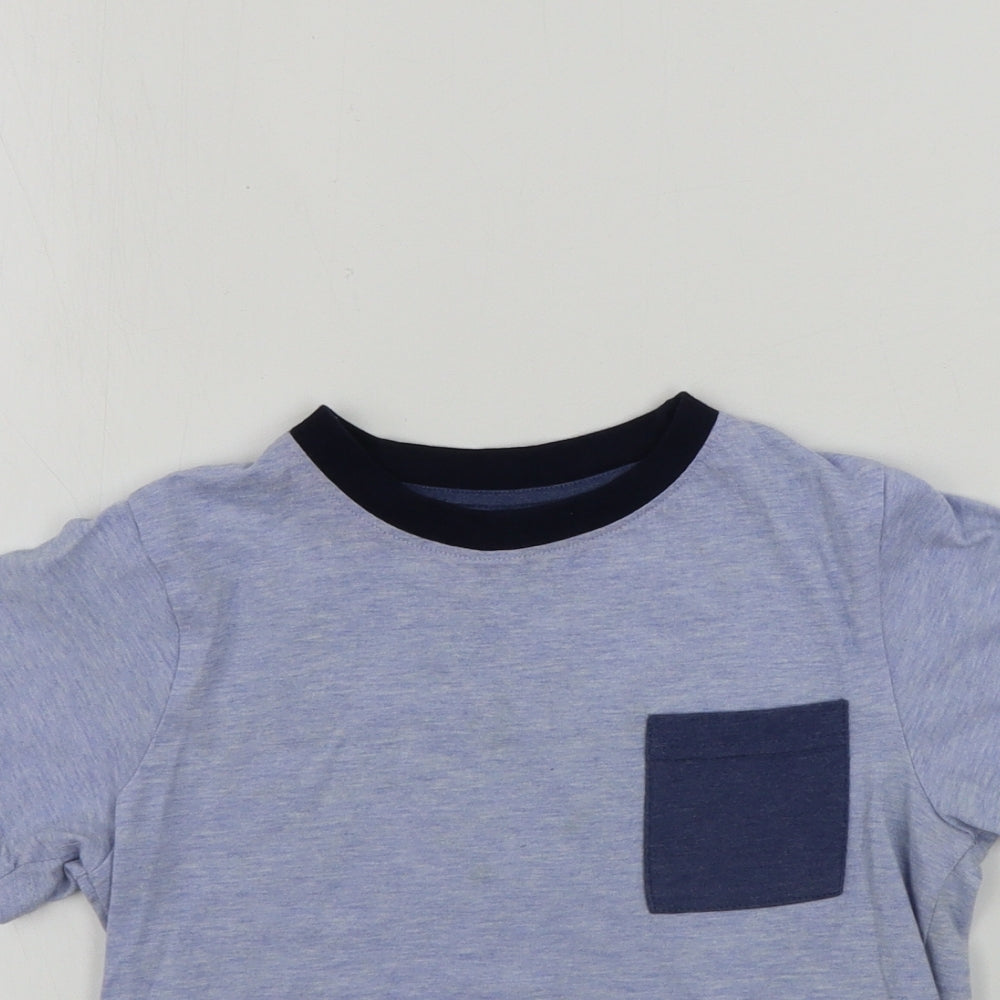 Primark  Boys Blue   Basic T-Shirt Size 7-8 Years
