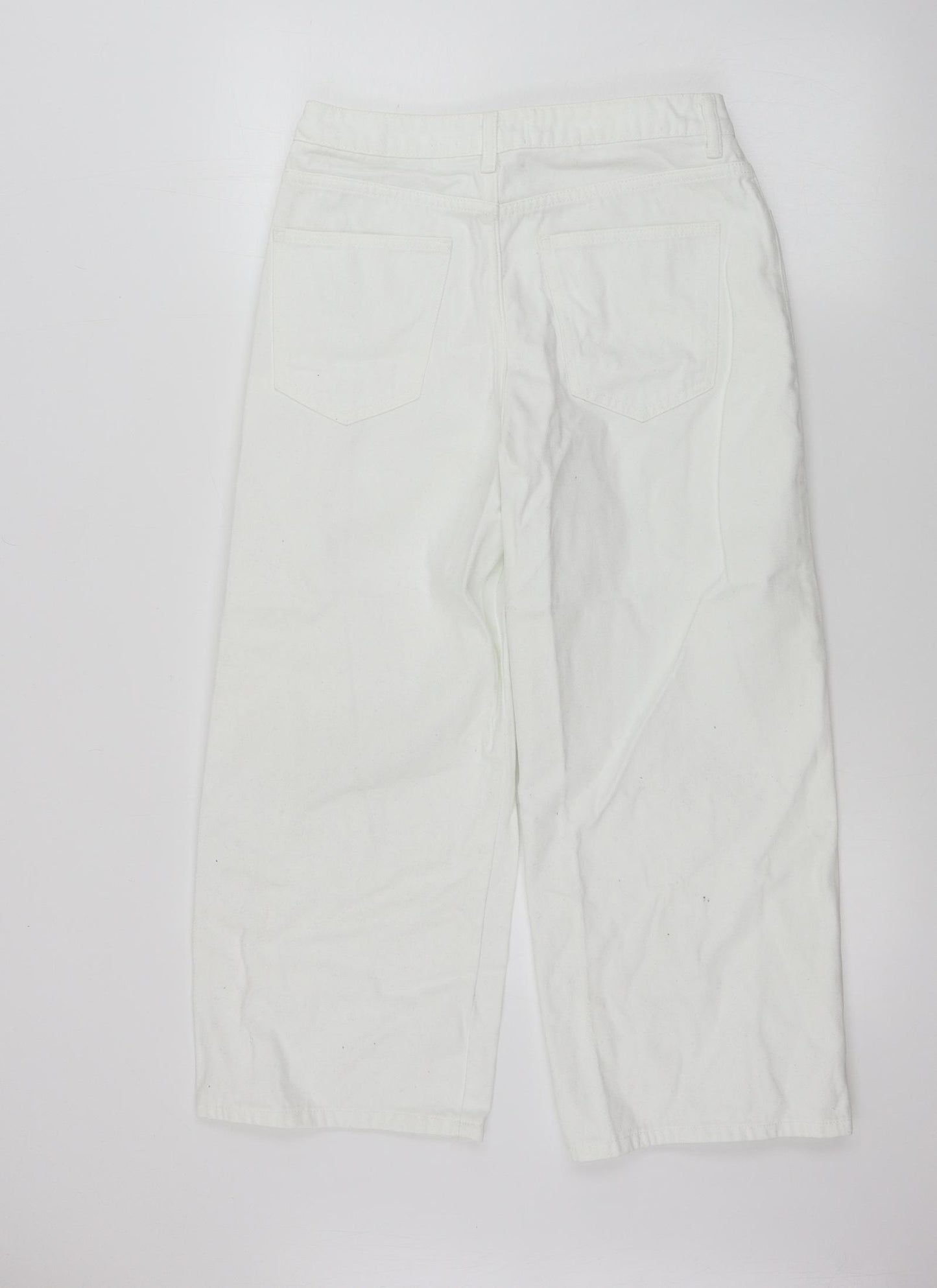 New Look  Womens White   Straight Jeans Size 10 L22 in