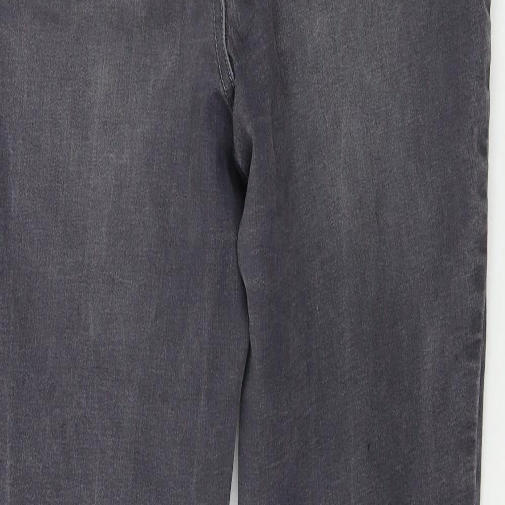 Preworn  Womens Grey   Skinny Jeans Size 28 in L25 in