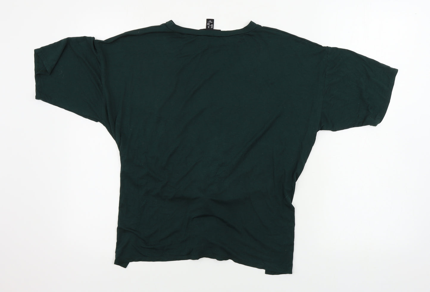 New Look Womens Green   Basic T-Shirt Size 10