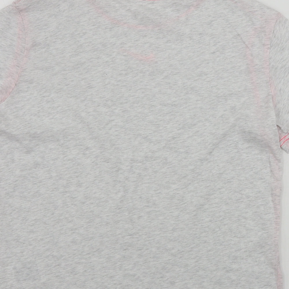 Nike  Womens Grey   Basic T-Shirt Size L