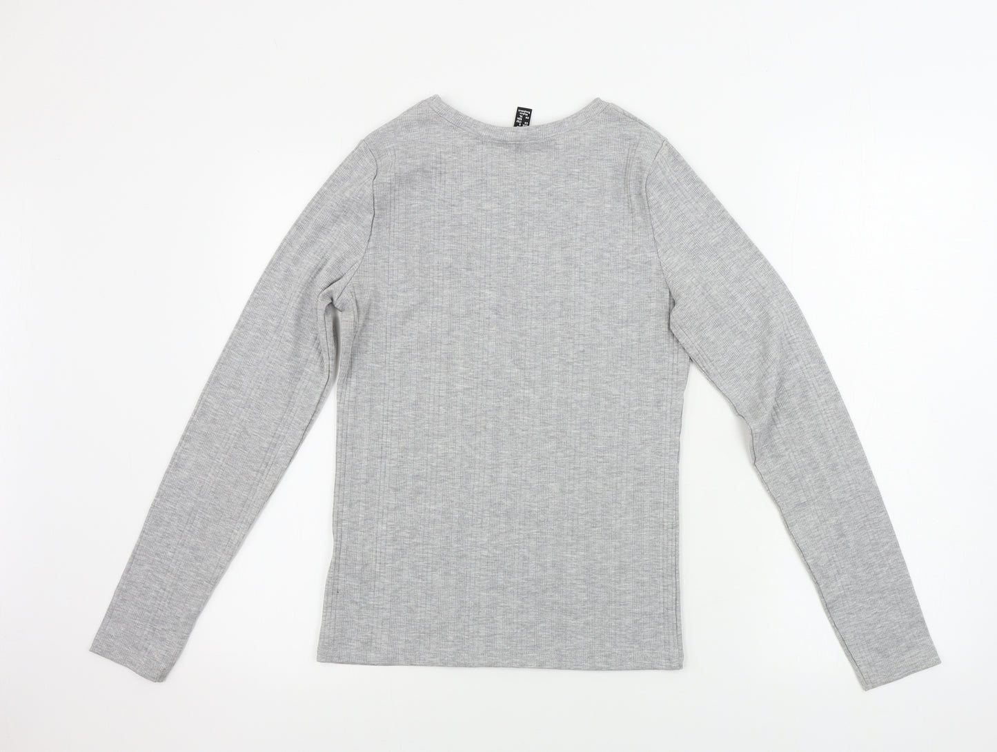 New Look  Womens Grey   Basic T-Shirt Size 12