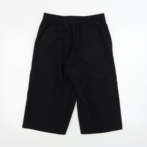 NEXT  Womens Black   Cropped Trousers Size 10 L20 in