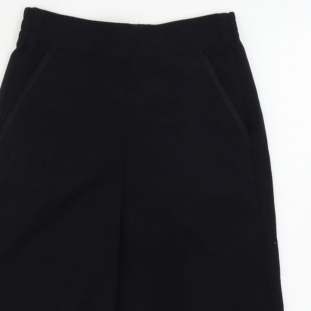 NEXT  Womens Black   Cropped Trousers Size 10 L20 in