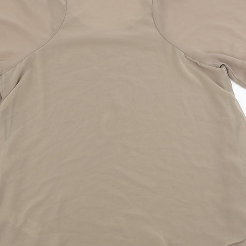 New Look  Womens Beige   Basic Blouse Size 10