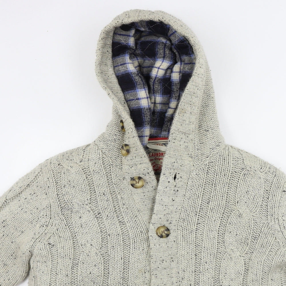 Tokyo Laundry  Mens Beige   Jacket Coatigan Size M